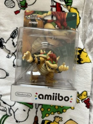 Nintendo Super Mario Bros series Bowser Amiibo (Switch Wii U 3DS) New & Sealed - Image 1 of 2
