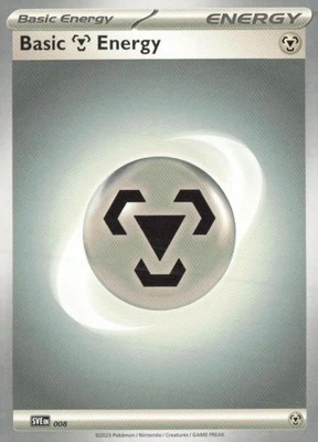 SV01: Scarlet & Violet Base Set #008 Basic Metal Energy REC - Image 1 of 2