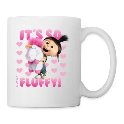 Minions Agnes It's So Fluffy With Unicorn Coffee/Tea Mug, One Size, white - Image 1 of 4