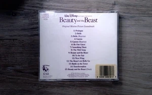 Walt Disney Beauty and the Beast Original Motion Picture Soundtrack CD - Picture 1 of 3