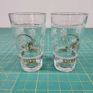 San Francisco 49ers Collectible Bar Glass Super Bowl XVI XXIII XXIX XIX Libby - Picture 1 of 16