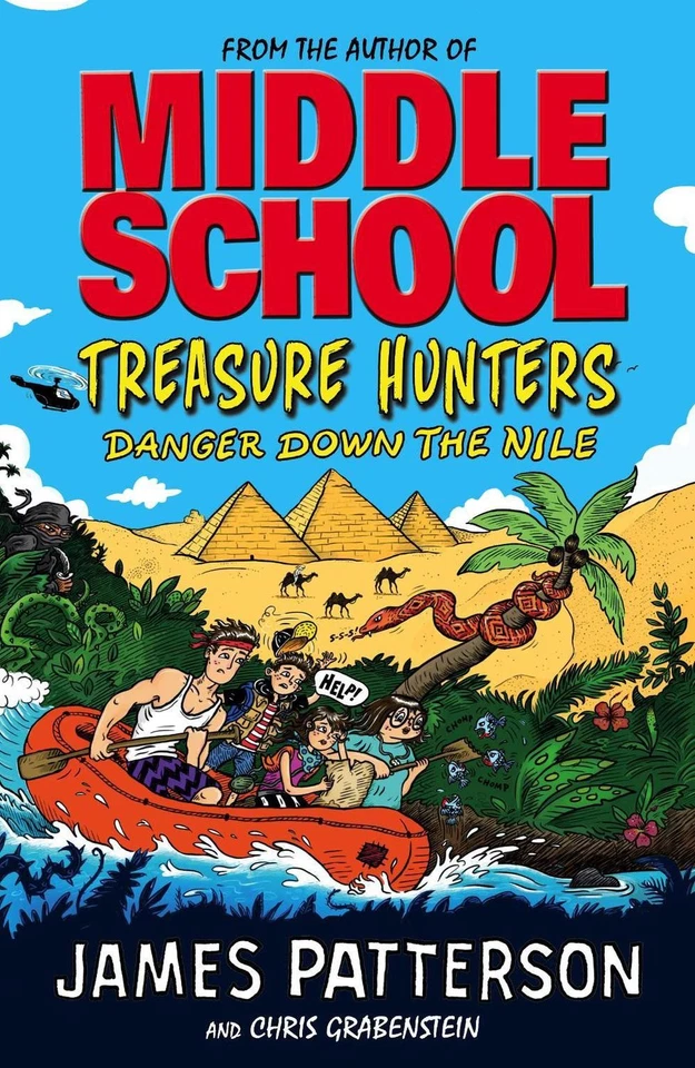 Treasure Hunters: Danger Down the Nile: (Treasure Hunters 2) by James Patterson  - Image 1 of 1