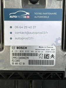 MOTORSTEUERGERÄT ECU PEUGEOT 308 BLUEHDI 0281036839 9840042280 MD1CS003 - Bild 1 von 5
