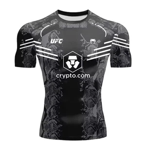 2025 Sommer Oversized Quick-Dry UFC & Boxen T-Shirt für Männer & Frauen Boxfans - Bild 1 von 33