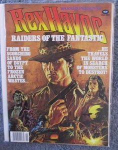 Warren Presents REX HAVOC RAIDERS OF THE FANTASTIC #14 / 1981 Adventure Hero - Picture 1 of 2