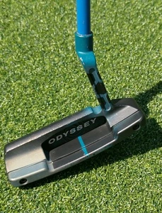 Custom Painted Odyssey Tour Black Series Putter Cerakote Blue Shaft Left Hand - Picture 1 of 11