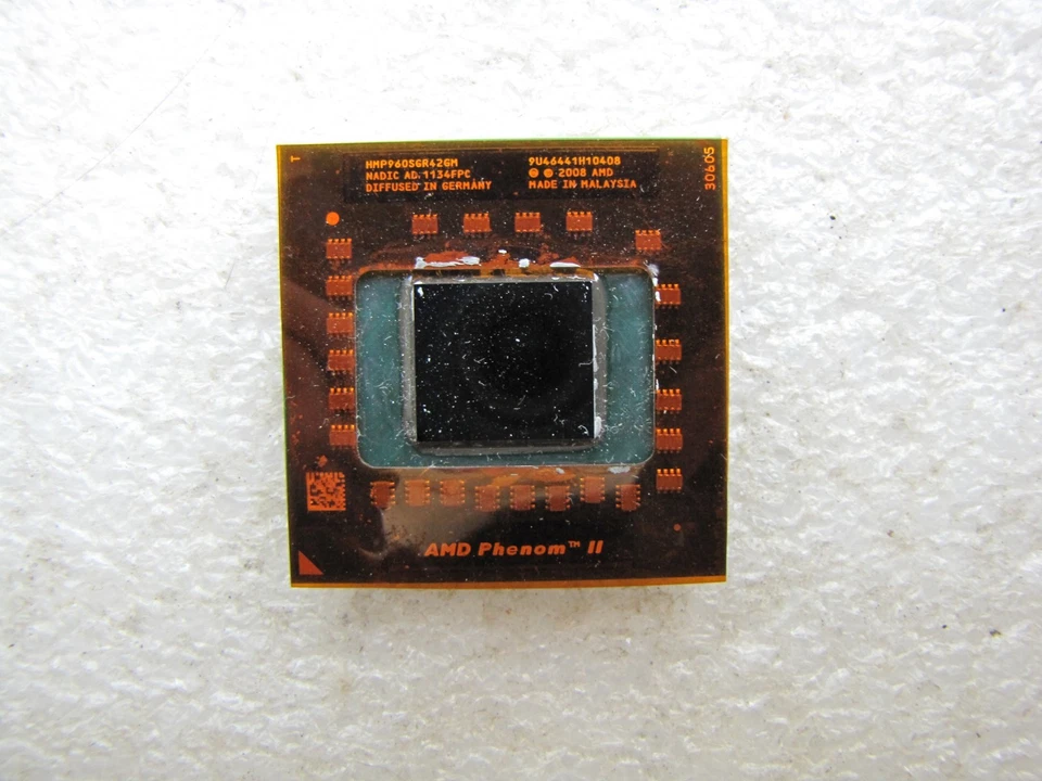 AMD Phenom II P960 (HMP960SGR42GM) from HP Pavilion dv7-6089eo - Image 1 of 1