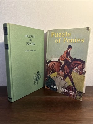 Vintage 1964 Puzzle of Ponies Mary Gervaise First Edition Hardback Lutterworth - Image 1 of 4