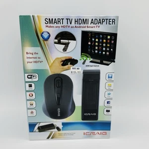 ICraig Smart TV HDMI Adattatore Google Android Sistema Operativo 4GB Memoria Integrata - Foto 1 di 11