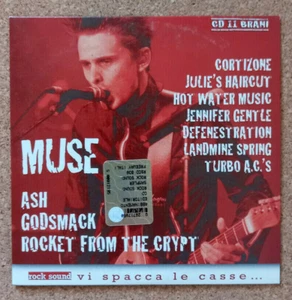 CD ROCK SOUND vol.38 Compilation Promo Muse Godsmack Julie's Haircut Cortizone. - Picture 1 of 3