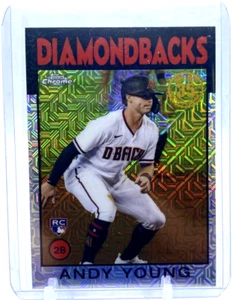 ANDY YOUNG RC 2021 TOPPS SERIES 2 SILVER PACK 1986 CHROME REFRACTOR #86TC-7 - Picture 1 of 2
