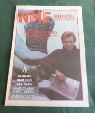 NME- MUSIC MAGAZINE-15 JUNE 1985 - STING  - BRUCE SPRINGSTEEN