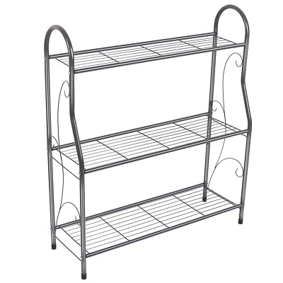 3Tier Shoes Shelf Plant Stand Kitchen Book Rack Display Holder Storage Organizer - Изображение 1 из 4
