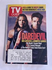 2003 February 8-14 TV GUIDE Magazine, Daredevil BEN AFFLECK & JEN GARNER (MH173)