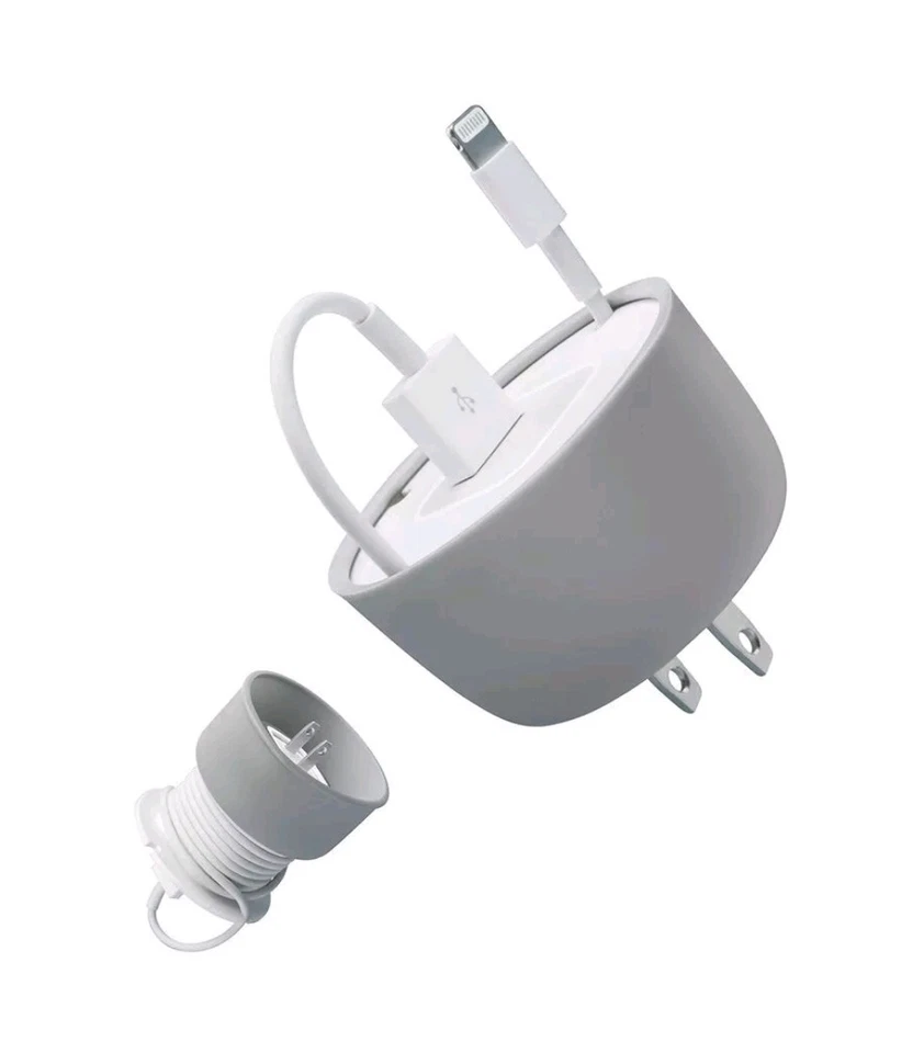 Gray Quirky Powercurl Cord Wrap Mini POP - Image 1 of 3