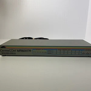 Allied Telesyn AT-MR820TR CentreCom Multiport Micro Hub/Répéteur avec cordon d'alimentation - Photo 1/13