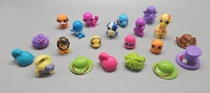 Squinkies Animals Do Hats, Lot Of 12 Animals And 9 Hats/Hair MIX & Match - Picture 1 of 4