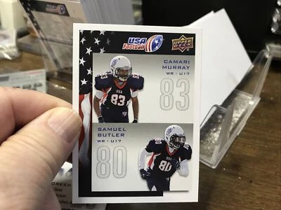 2014 Upper Deck USA Football #123 Camari Murray Samuel Butler - Image 1 of 2