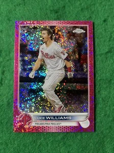 2022 Topps Chrome Magenta Speckle Refractor #170 Luke Williams 281/350 - Picture 1 of 7