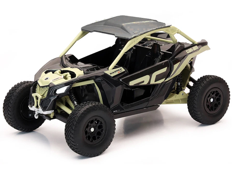 CAN-AM Maverick X3 XRC Turbo 1 18 Tan Black SXS New Ray toy 58283b