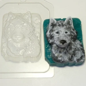 WOLFSFORM, Seifenform, Schokoladenform, Tortendekoration, Fondant, Badebombenform, - Bild 1 von 1