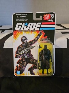Snake Eyes Commando G.I. JOE COBRA 25th Anniversary COMIC New MOC