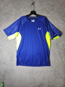 Under Armour Coldblack Shirt Mens XL Regular Heatgear Purple - Picture 1 of 16