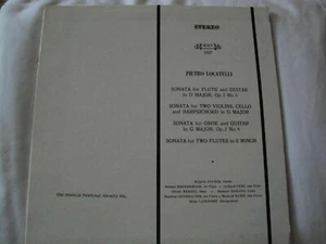 The Musical Heritage Society MHS 1037 Stereo Vinyl Lp PIETRO LOCATELLI Sonata Ex - Bild 1 von 4