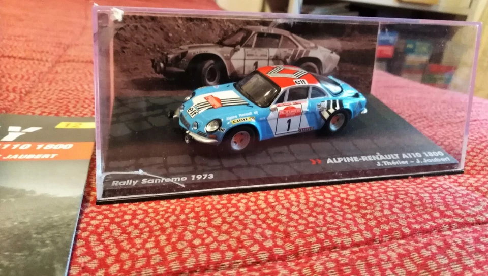 ALPINE RENAULT A110 1800 THERIER SANREMO 1973 (IXO/PASSIONE RALLY #12) 1:43 - Immagine 1 di 1
