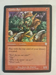 Goblin Spy Invasion (145/350) LP MTG Magic the Gathering SCONTO ALL'INGROSSO - Foto 1 di 1