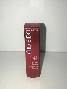 Shiseido The Makeup Lacquer Rouge Liquid Lipstick RS723 Hellebore Deep Rose NIB