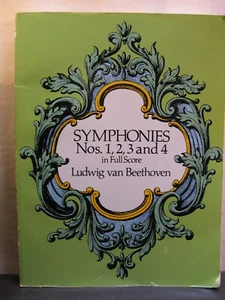 Symphonies Nos. 1, 2, 3 and 4 in Full Score (Dover Orchestral Music Scores) - Picture 1 of 12