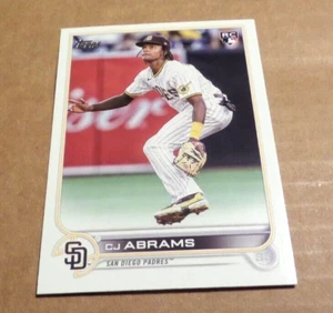 C. J. Abrams RC Washington Nationals 2022 Topps Update Series Card Number US34 - Picture 1 of 1
