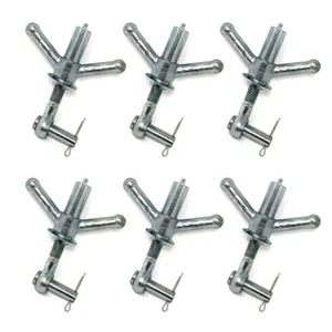 Conjunto de tuerca de ala engrasable para escotillas de mano de obra, perno de ojo de 5/8", 5-1/2" de largo, B... - Imagen 1 de 1