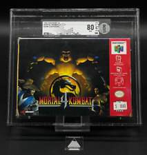 Mortal Kombat 4 Nintendo 64 1996 NTSC RGS 80 NM CIB Qualität KEINE VGA WATA SEHR SELTEN