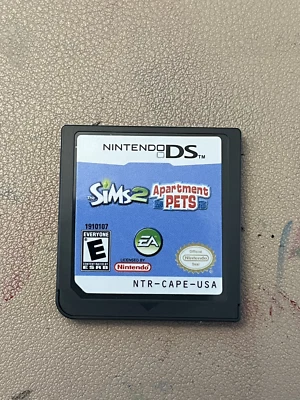 The Sims 2: Apartment Pets (Nintendo DS, 2008), Tested & Authentic, Cart only - Image 1 of 3