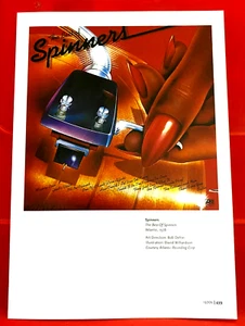 The Detroit Spinners Best Of Album Cover Kunst BILD/DRUCK 7,5" x 5,5" Seele - Bild 1 von 3