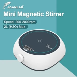 JOANLAB Lab Mini Magnetic Stirrer Mixer Stir Plate MS5S(2PCS) - Picture 1 of 12
