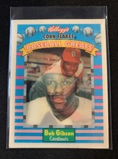 Bob Gibson 1991 Kellogg’s Corn Flakes Baseball Greats SportFlics #5