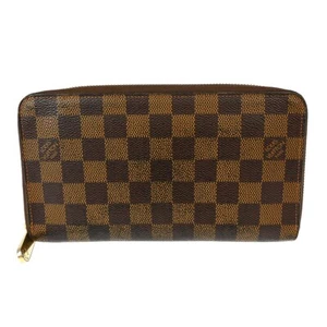 LOUIS VUITTON DAMIER ORGANIZER ZIPPY WALLET N60111 SN3182 XX35226 - Picture 1 of 11