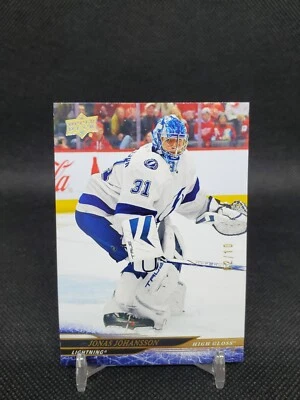 2024-25 Upper Deck Series 1 Jonas Johansson 164 High Gloss /10  - Image 1 of 2