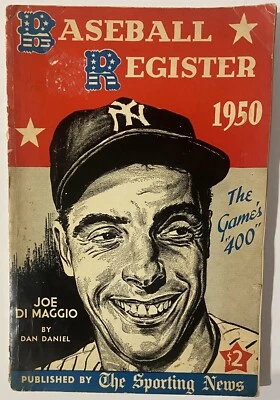 Baseball Register 1950 : Joe DiMaggio (1950 Paperback) - Image 1 of 4