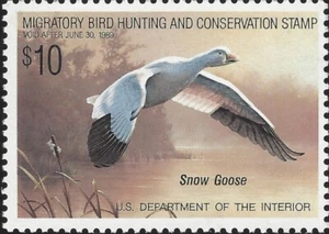 US Scott #RW55 MNH OG XF 10.00 1988 US Federal Duck Stamp CV 17.50 - Picture 1 of 2
