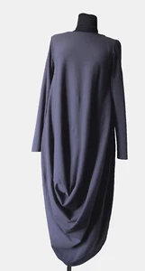MAMA B Loose Fitting  Purple draped  Maxi Dress  Size M - Picture 1 of 6