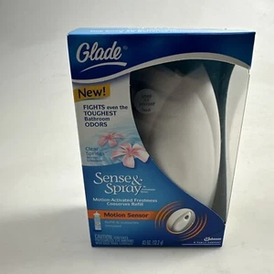 GLADE Sense & Spray Automatic Freshener Motion Sensor Clear Springs DISCONTINUED