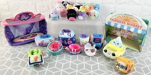 Squishmallow squishville bundle Including Farmers Market And Rockin Roller Disc - Picture 1 of 9
