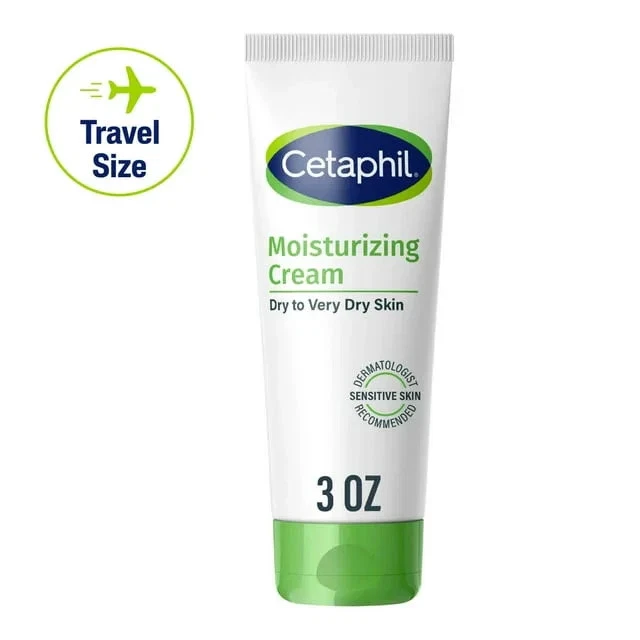 Crema hidratante Cetaphil para piel muy seca, tamaño de viaje sin perfume, 3 oz Foto 1 de 1