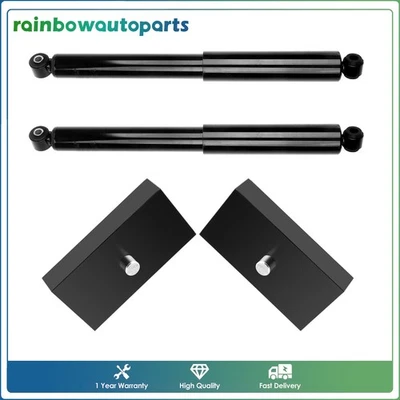 1" Rear Leveling Lift Kit & Shocks Struts For 2000-2012 Ford F-350 Super Duty - Image 1 of 4