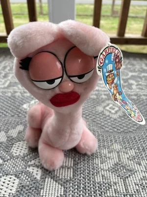 Dakin Arlene Garfield Plush Cat 1984 Vintage 12" Figure - Tags Still On! - Image 1 of 4