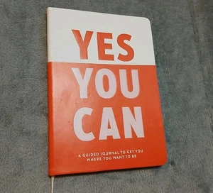 Yes, You Can! Self Help Motivating Journal Track Positivity - Picture 1 of 3